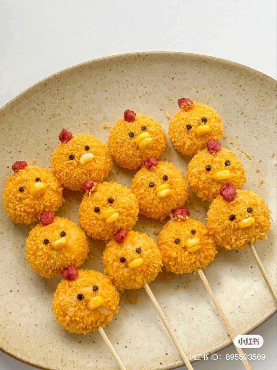 فینگر فود جوجه‌ای سوخاری و بامزه