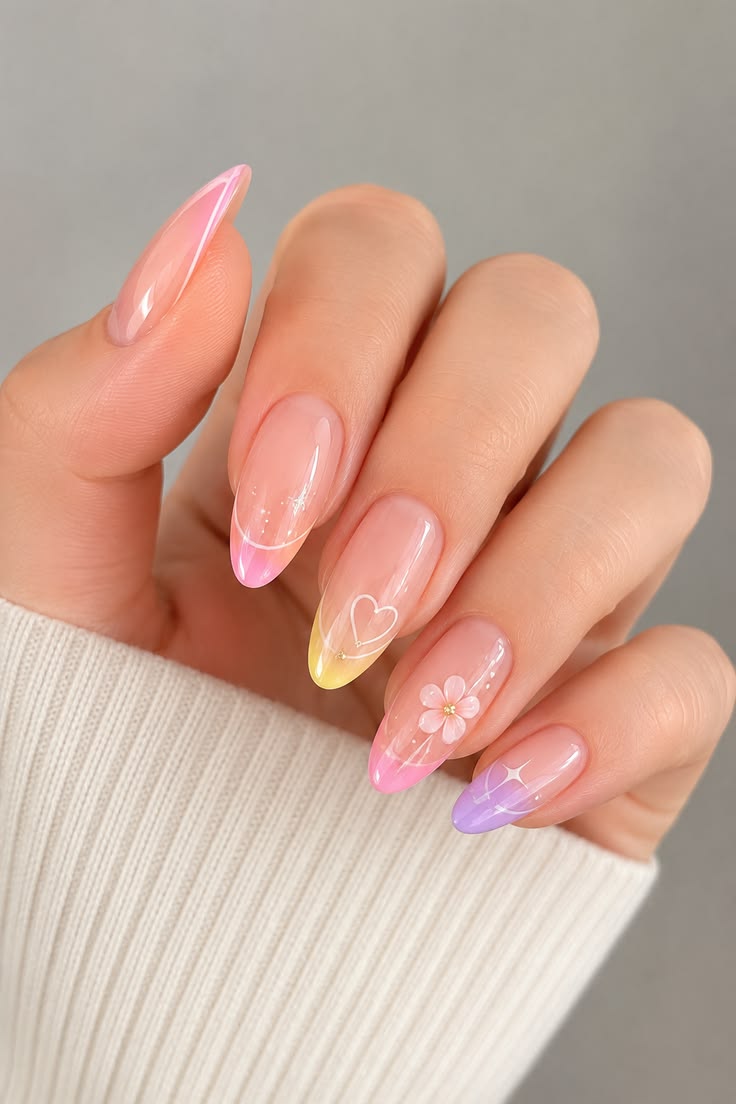 pastel-heart-flower-nail-design