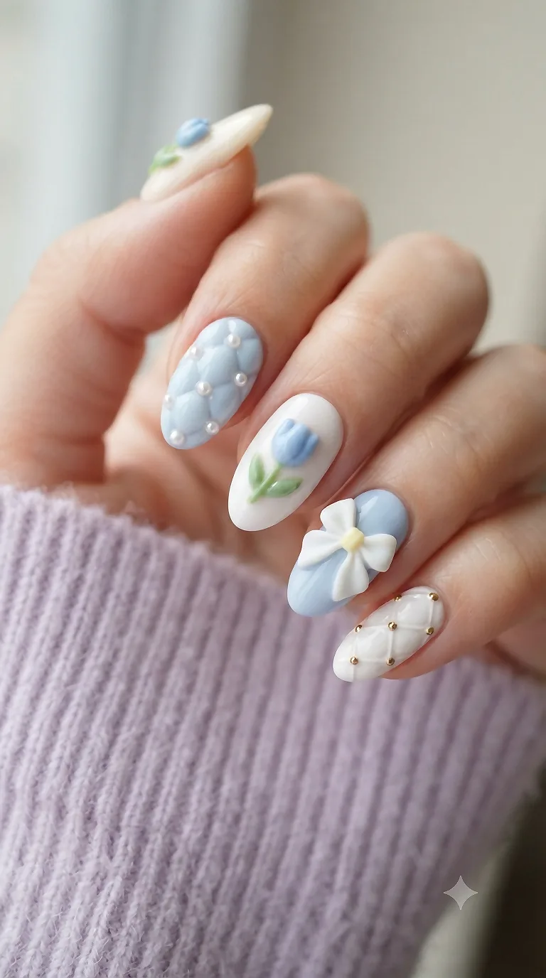 pastel-blue-3d-tulip-nail-design