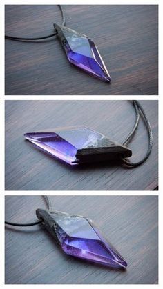 purple-resin-crystal-pendant