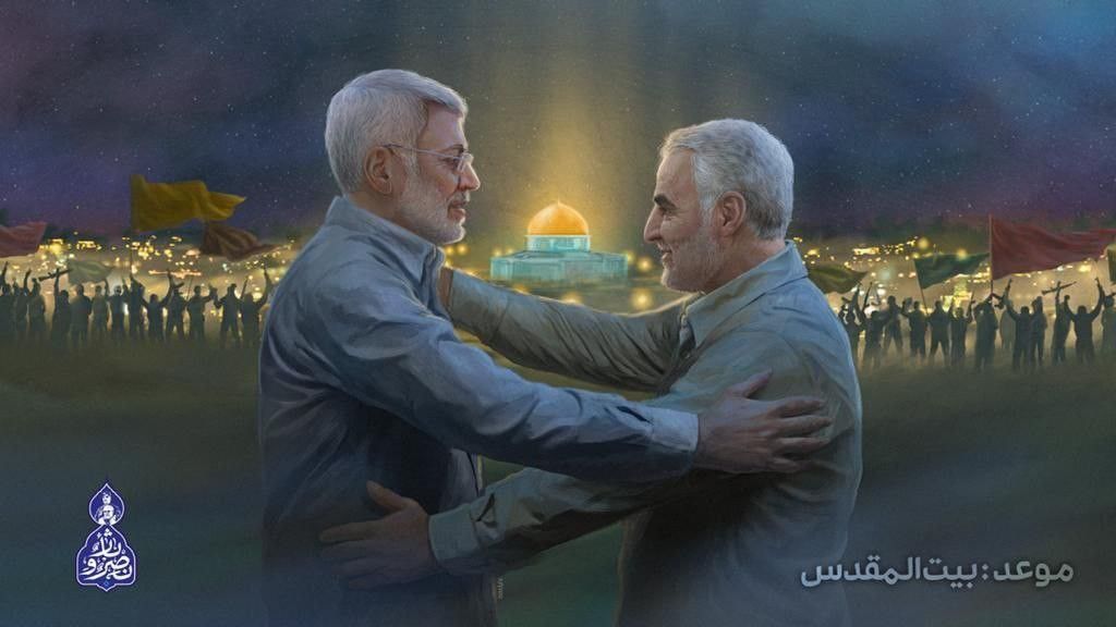 دیدار نمادین با گنبد طلایی بیت‌المقدس